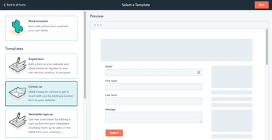 HubSpot Form Editor